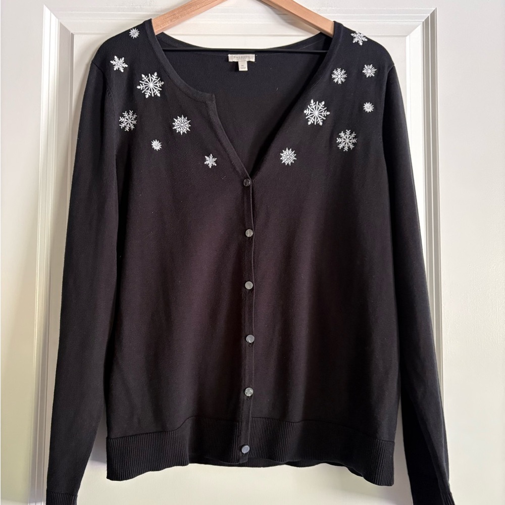 Talbots Factory Button Front Cardigan - Picture 2 of 5
